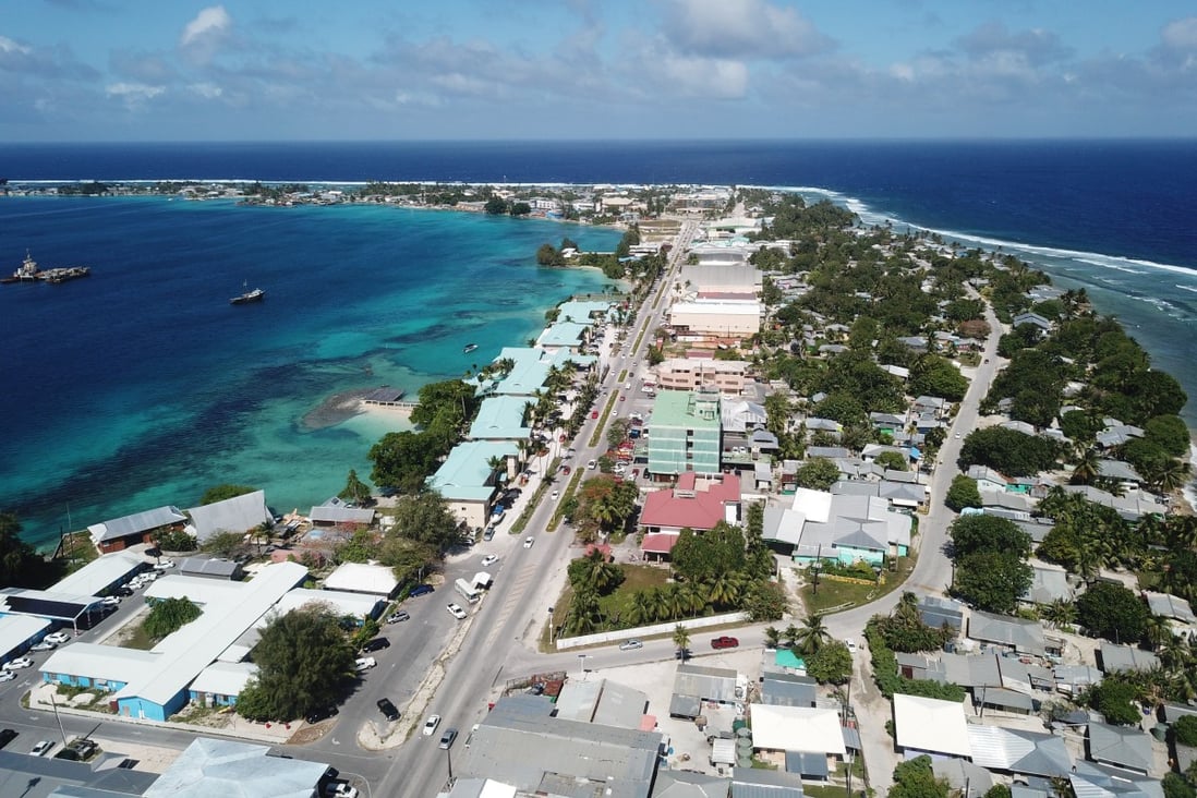 Majuro in the Marshall Islands. Ahead of a meeting between US President Joe Biden and Pacific island leaders next week, a new report cautions over China’s ambitions. Photo: Shutterstock