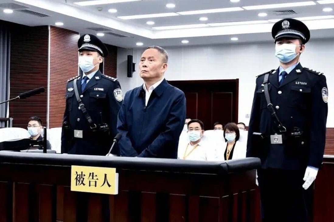 On Wednesday, the Intermediate People’s Court of Tangshan in Hebei province handed a life sentence to Gong Daoan, 58, former deputy mayor and director of the Shanghai Public Security Bureau, for accepting bribes, according to Chinese state media. Photo: Weibo