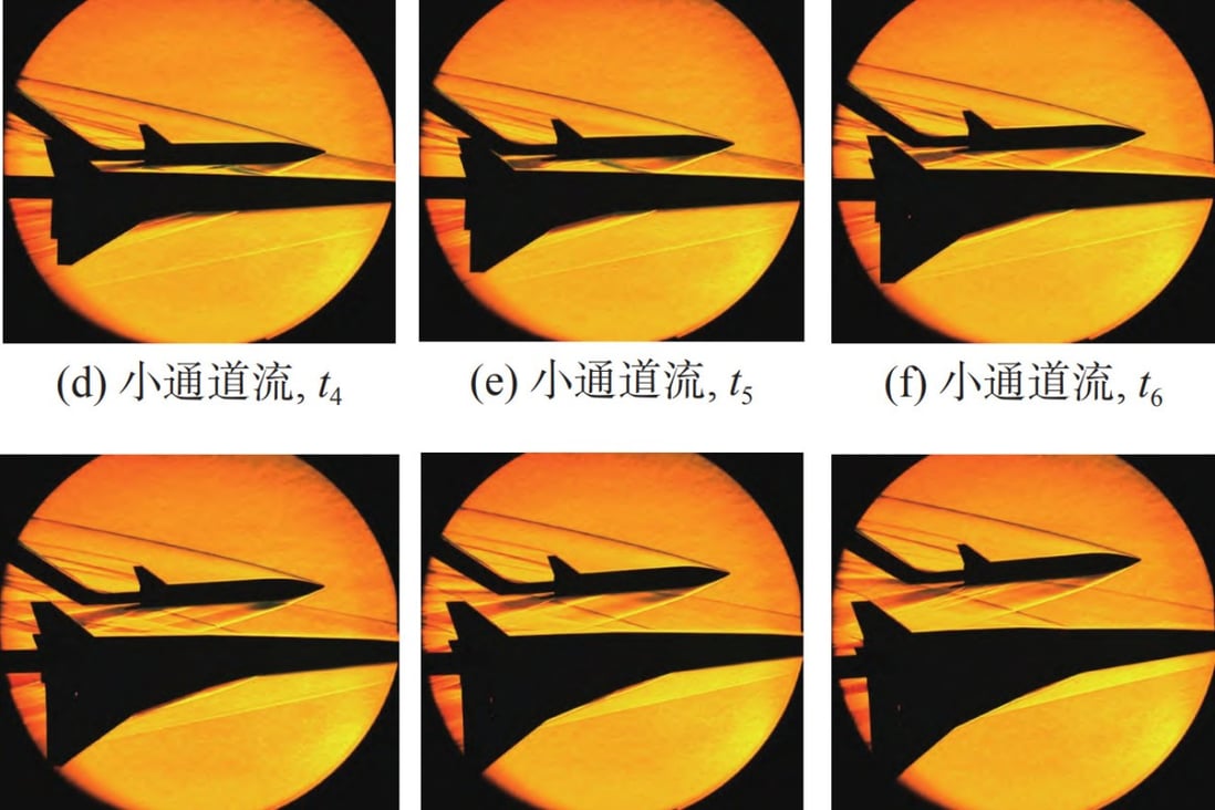 Hypersonic flight creates air flow patterns that can increase the risk of a plane and its cargo colliding. Photo: Lin Jinzhou