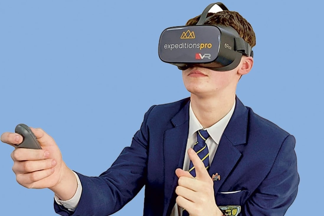 An earlier model of Pico Interactive’s VR headset. Photo: Handout