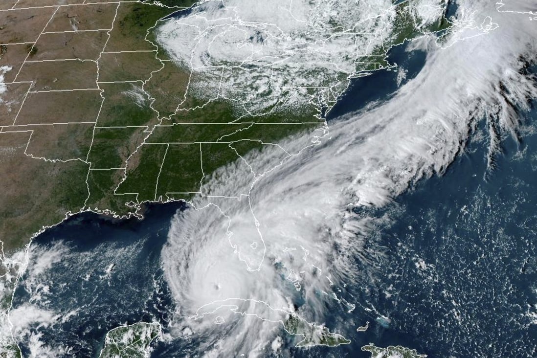 Hurricane Ian over the Gulf of Mexico. Photo: AP