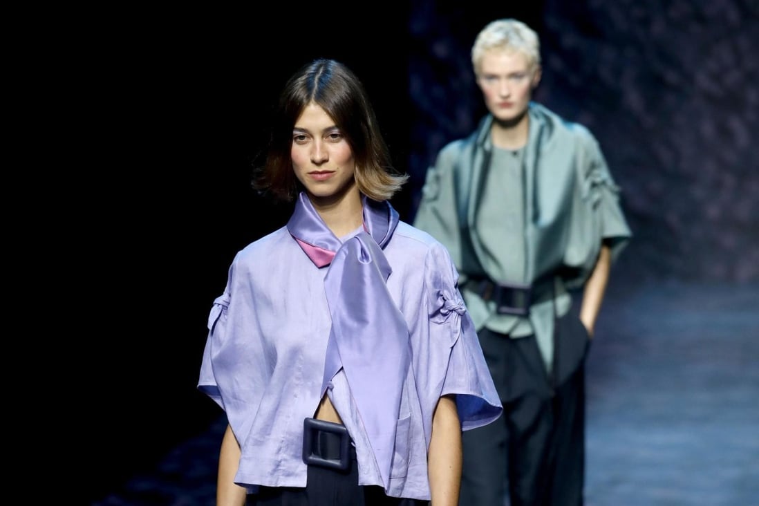 Milan Fashion Week: Armani offered shimmery elegance for spring/summer  2023, using a subdued colour palette with intriguing silhouettes – and 'a  little glitter' sprinkled by Giorgio Armani | South China Morning Post