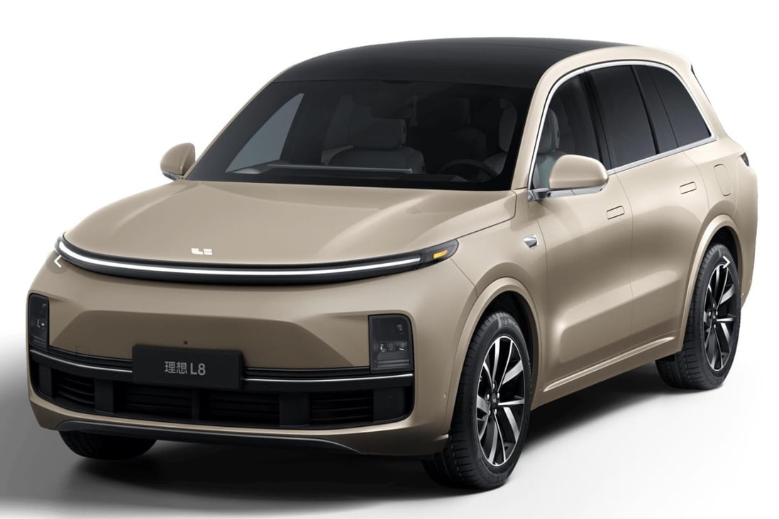 Li Auto started taking orders for the L8 SUV on Friday. Photo: Handout