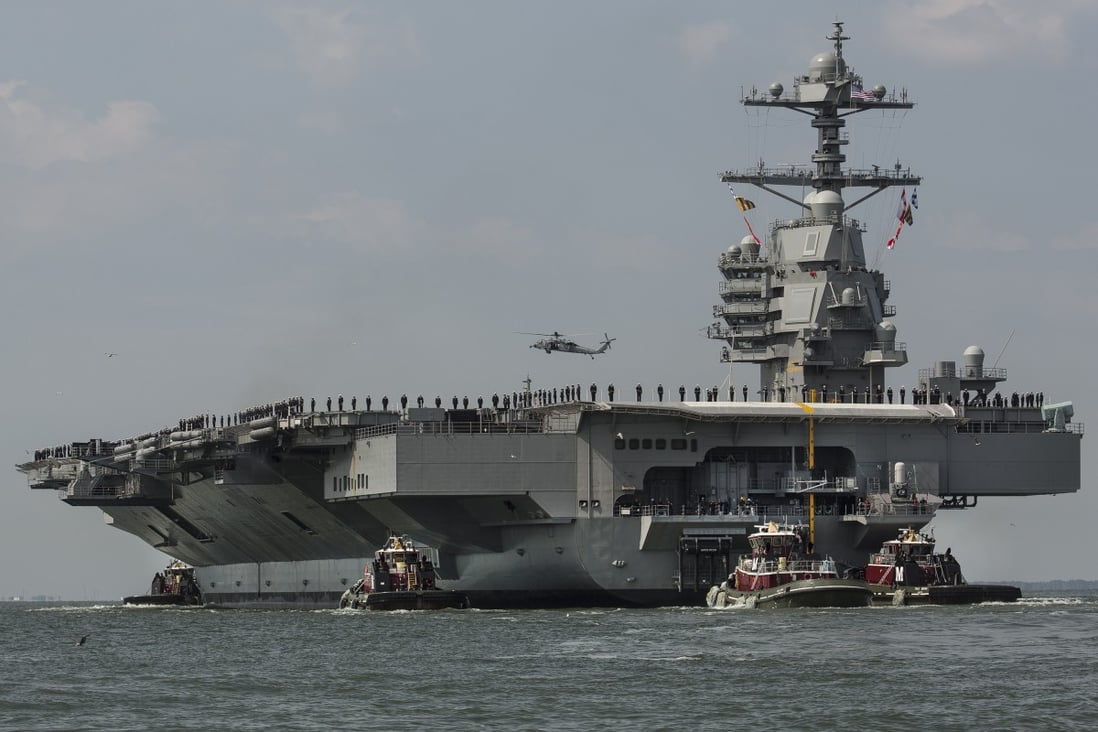 US Navy’s newest aircraft carrier Gerald R. Ford set to deploy, train