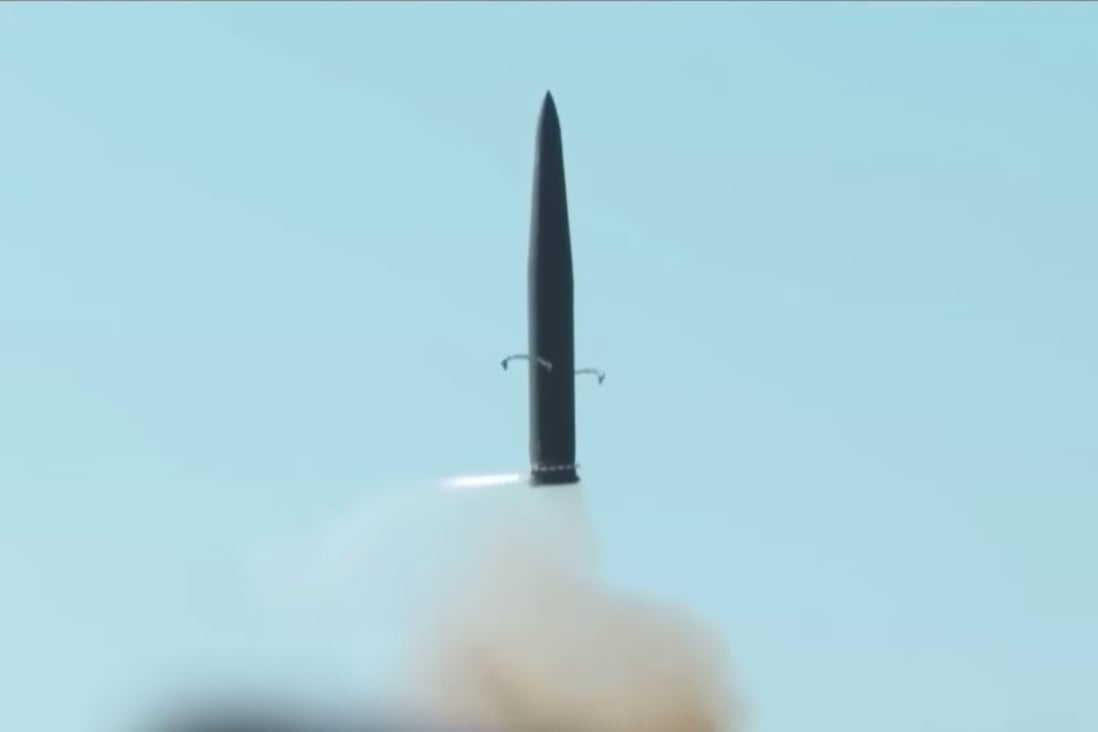 Experts warn that South Korea’s latest ballistic missile could trigger a regional arms race, since its extended range gives it the capability to hit Japan and China, as well as North Korea. Photo: KBS