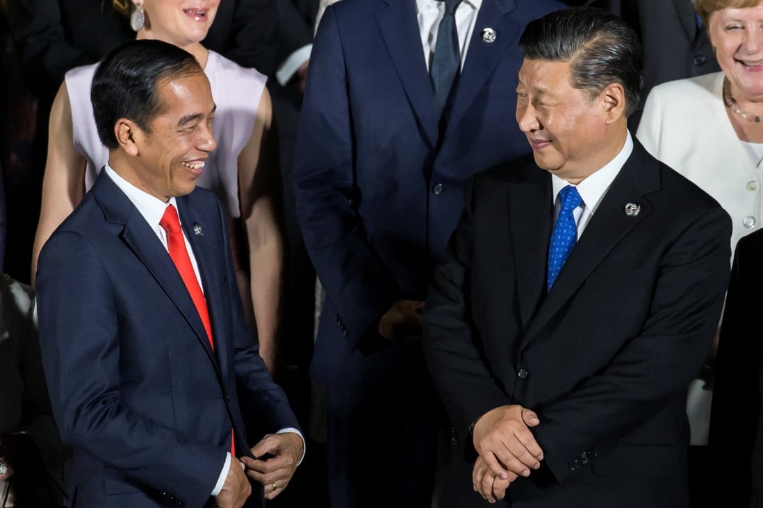 Indonesia’s Joko Widodo plans to invite Xi Jinping to travel on the China-built Jakarta-Bandung high-speed railway after taking part in the Bali G20 summit on November 15-16. Photo: Pool via Reuters/File