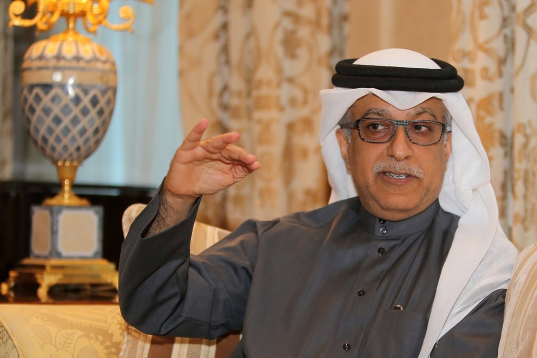 Bahraini Sheikh Salman Bin Ebrahim Al-Khalifa will be unopposed for re-election as head of the Asian Football Confederation. Photo: AFP