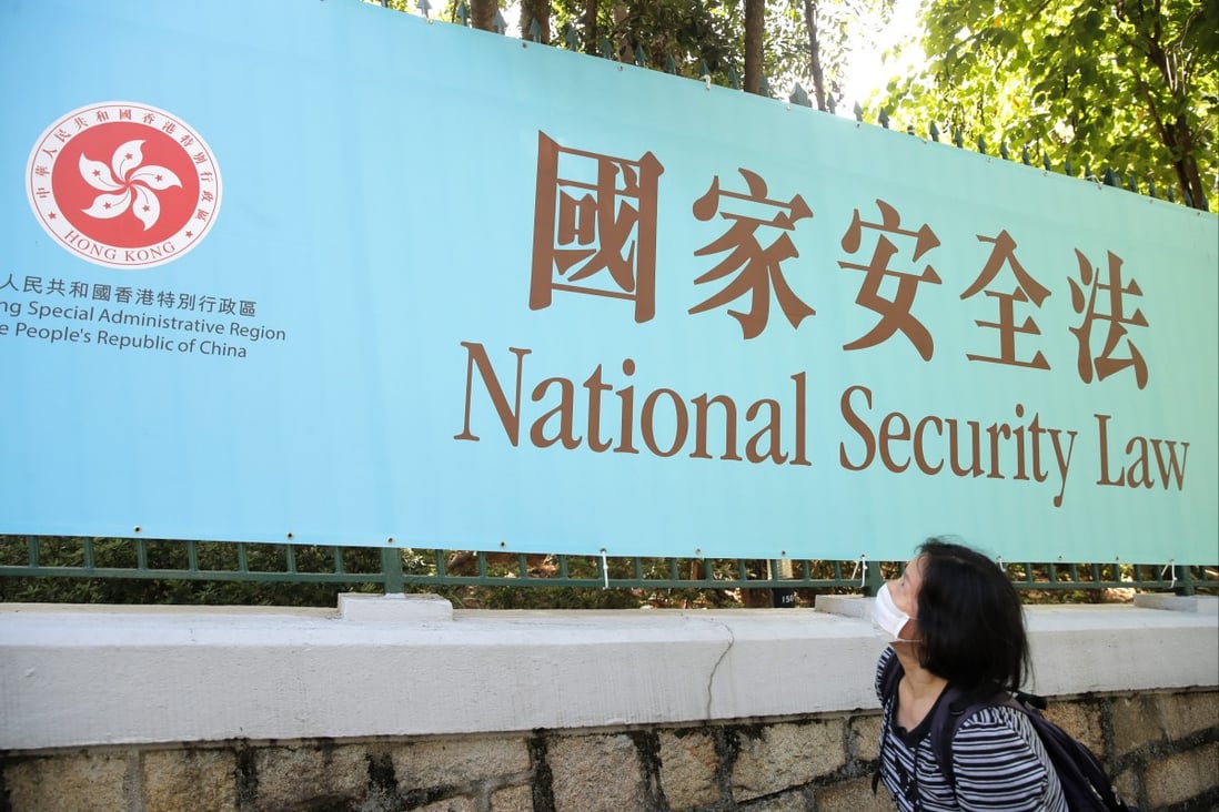 A new US report notes that with the enactment of the national security law in Hong Kong, the targets of repression expanded from individuals to organisations. Photo: AP