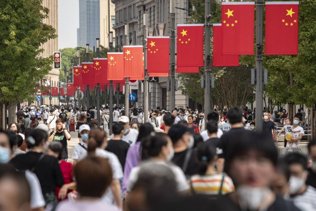 China’s National Day “golden week” holiday started on October 1 as sporadic Covid-19 outbreaks were emerging across the country. Photo: Bloomberg