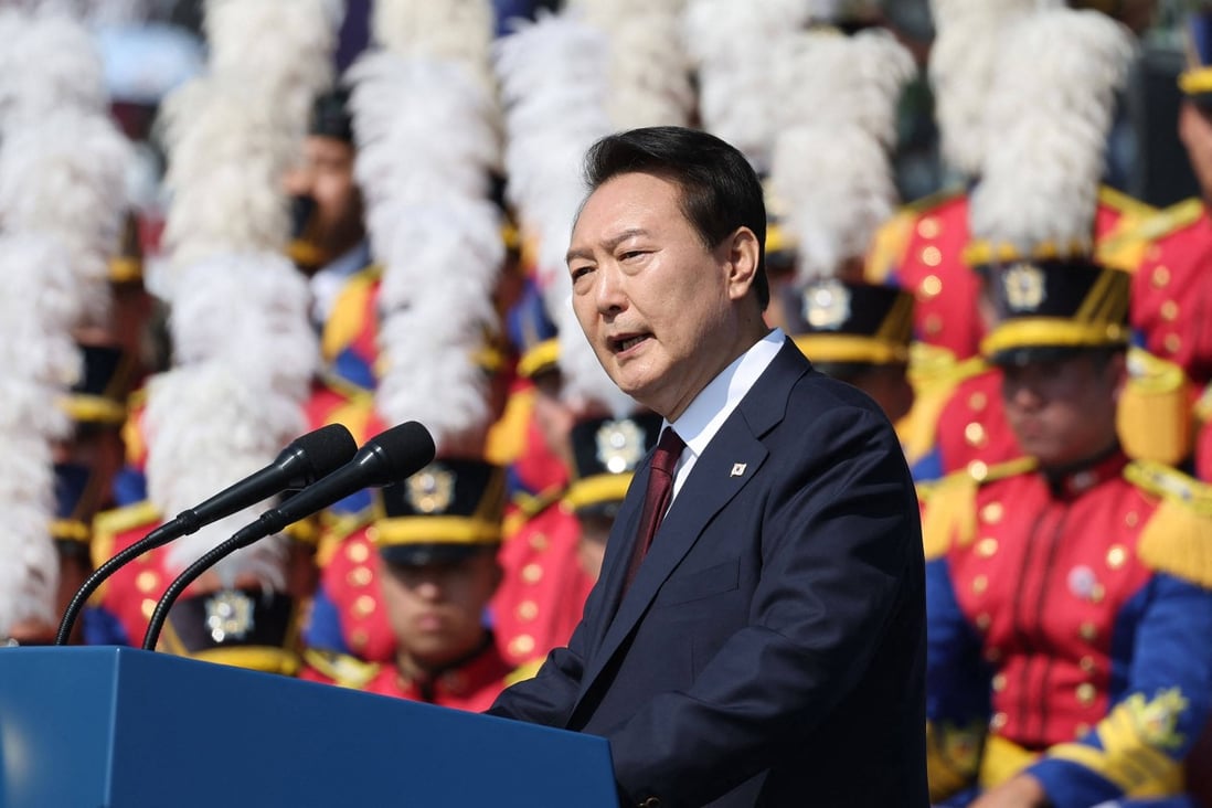 South Korean President Yoon Suk-yeol. Photo: Yonhap/AFP