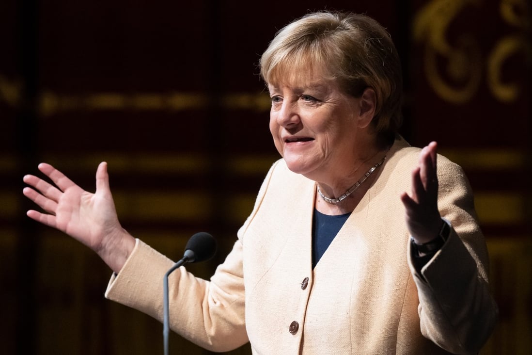 Former German Chancellor Angela Merkel awarded prestigious UN prize. Photo: dpa