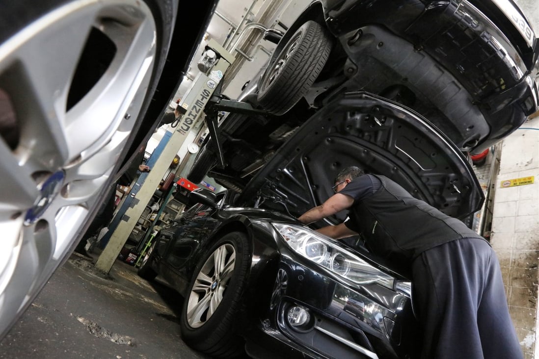 There are about 2,500 independent car workshops in Hong Kong, with charges that are typically lower than authorised repair centres. Photo: Felix Wong