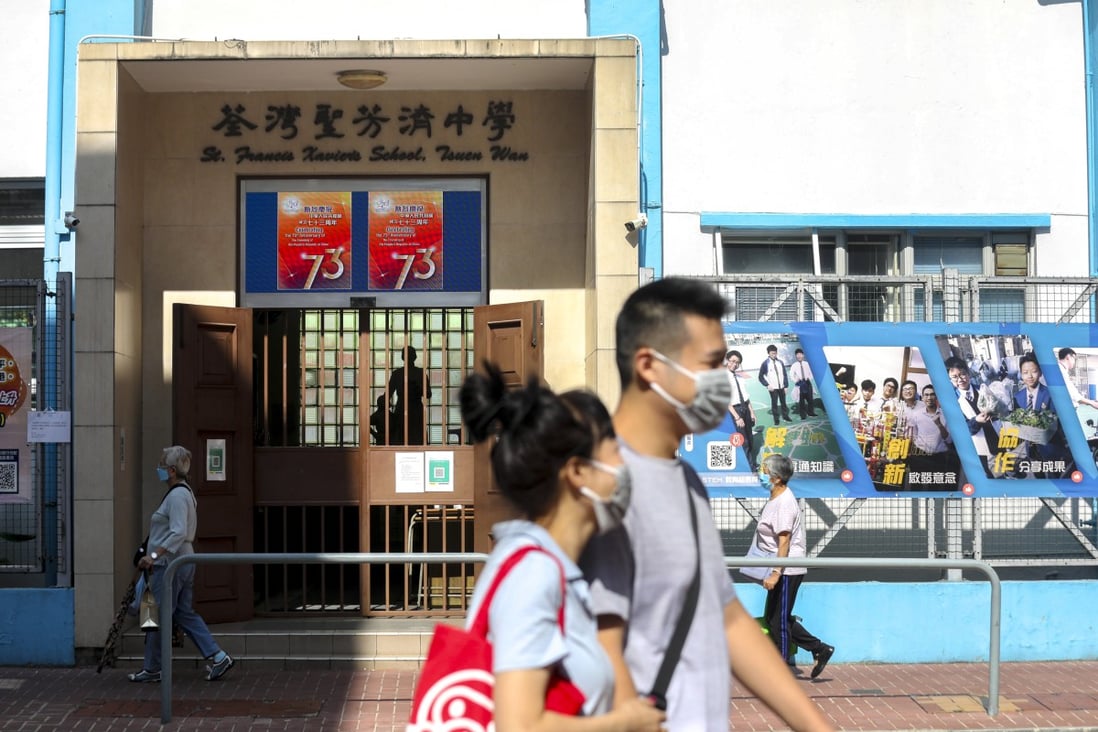 Hong Kong education authorities tell schools to handle students who misbehave during national