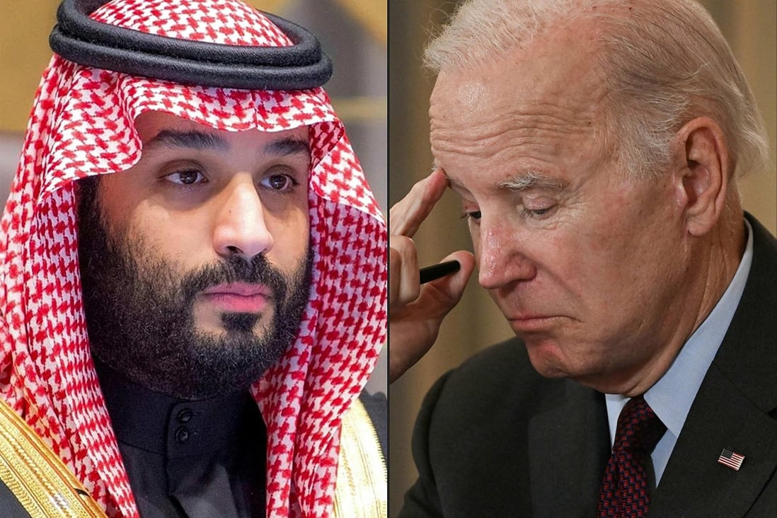 Ties have been strained between Saudi Crown Prince Mohammed bin Salman and US President Joe Biden. Photos: AFP