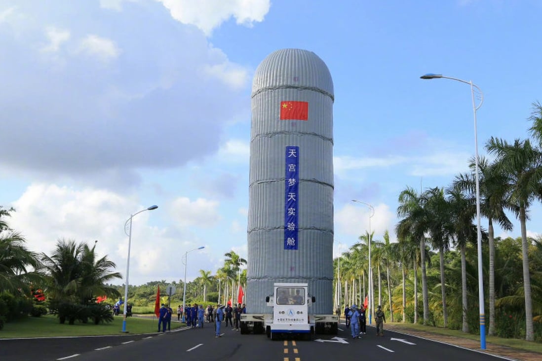 China is expected to launch the Mengtian module on October 31 and complete the first stage construction of its Tiangong space station. Photo: Xinhua