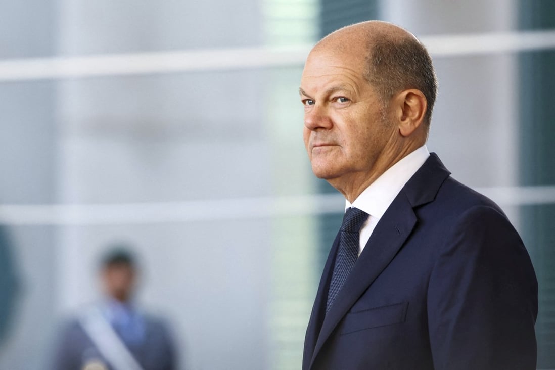 German Chancellor Olaf Scholz’s government has adopted a tougher stance on China. Photo: Reuters