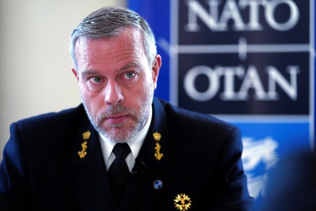 Admiral Rob Bauer, chair of the Nato Military Committee. Photo: Reuters