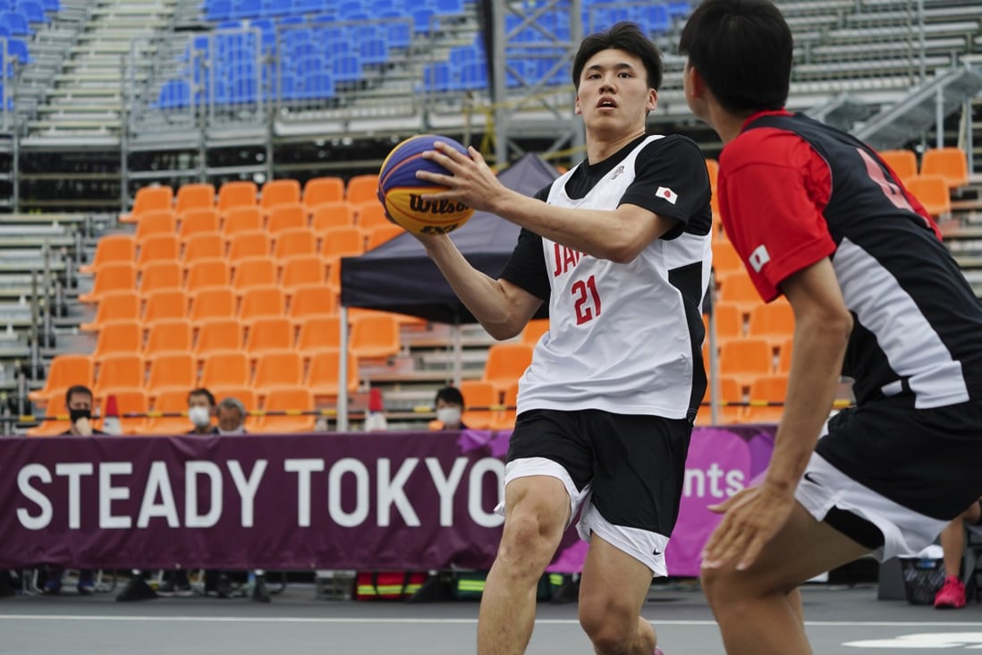 3x3 basketball, an Olympic sport in Tokyo, is among the sports that could benefit from the Hong Kong government’s policy measures. Photo: AP
