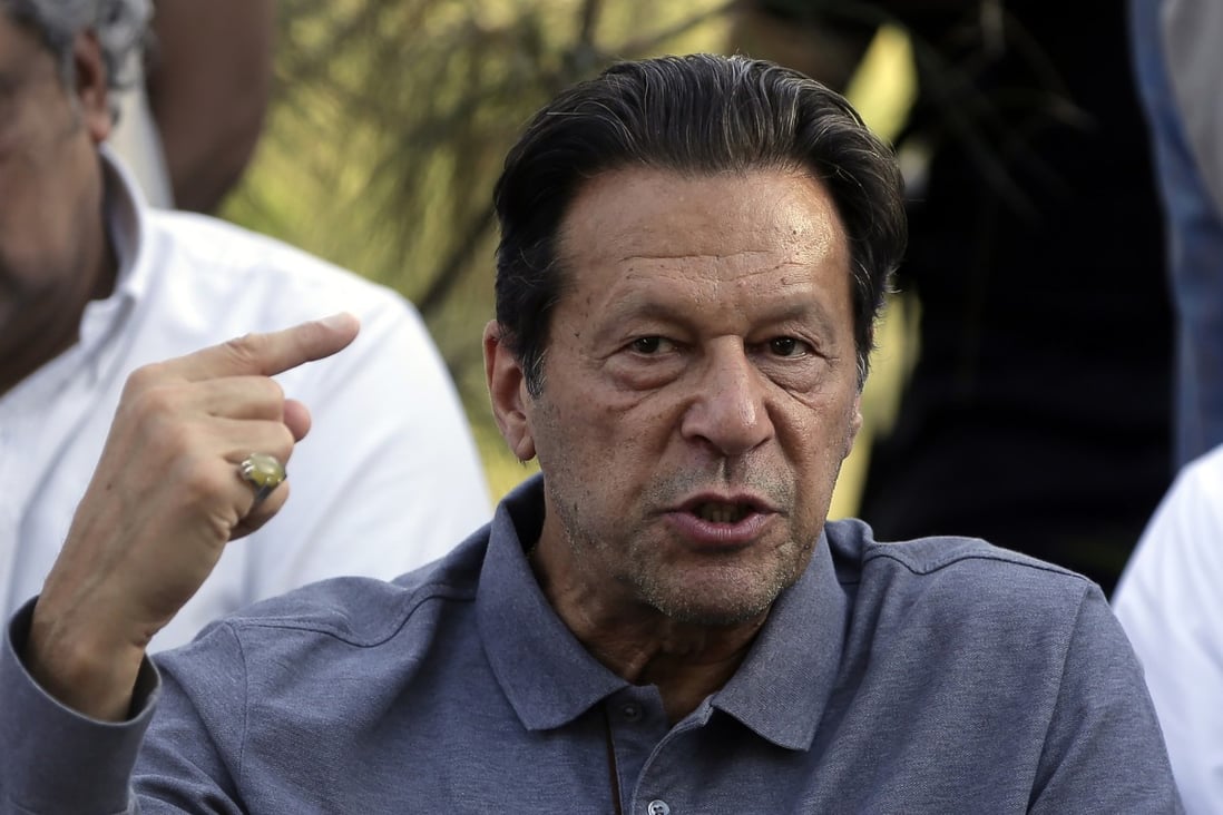 Former Pakistan Prime Minister Imran Khan will appeal against accusations of ‘corrupt practices’. Photo: AP 