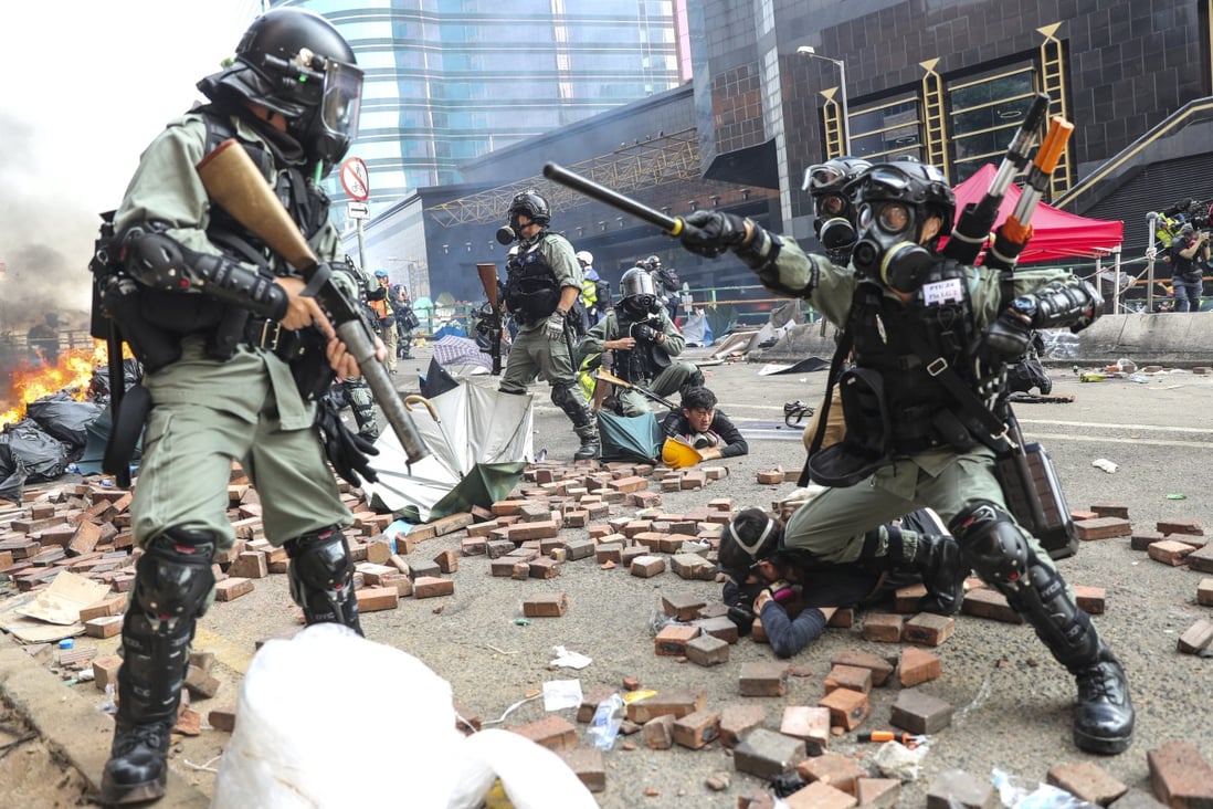 The clash at PolyU in Hung Hom marked one of the worst episodes of the 2019 social unrest. Photo: Sam Tsang