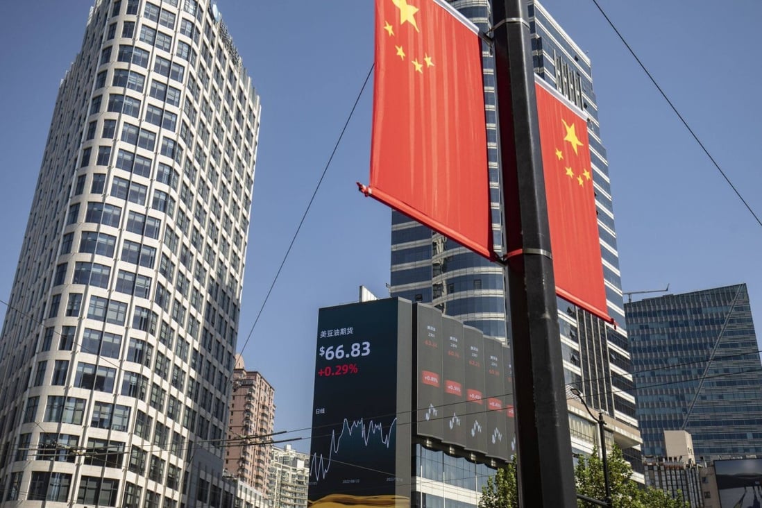 China had been expected to release its third-quarter economic data on October 18 during the 20th party congress, but the release of the data was delayed. Photo: Bloomberg