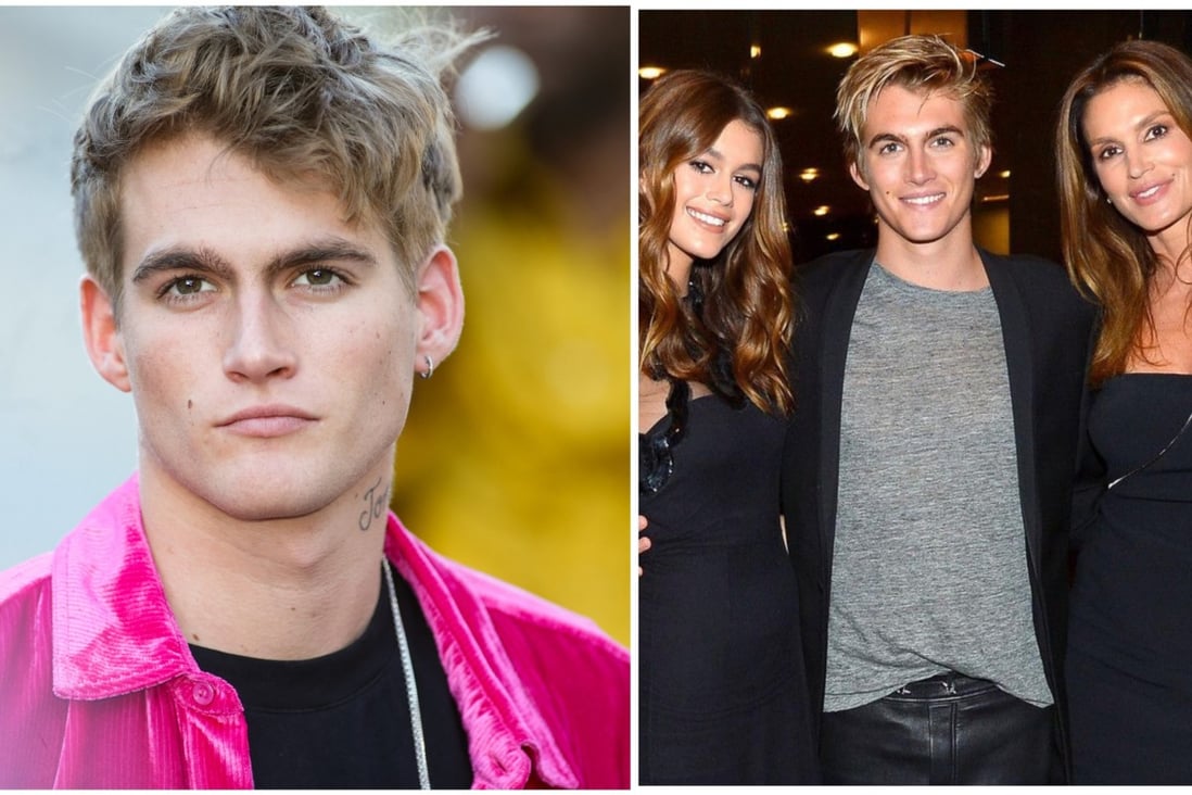 Model family: Presley Gerber is Cindy Crawford’s son and Kaia Gerber’s big brother. Photos: Getty Images, @presleygerber,/Instagram