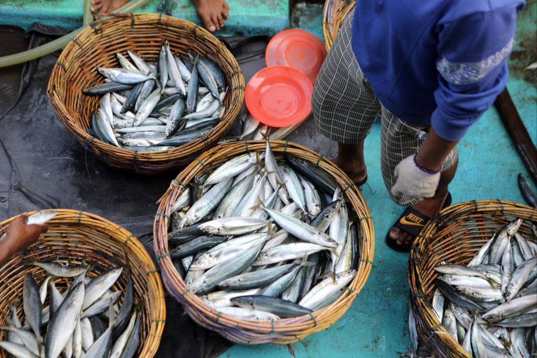 Data published last year by Indonesia’s central statistics agency show the number of fishermen working in the country has dropped by more than 10 per cent in the past decade. Photo: EPA-EFE