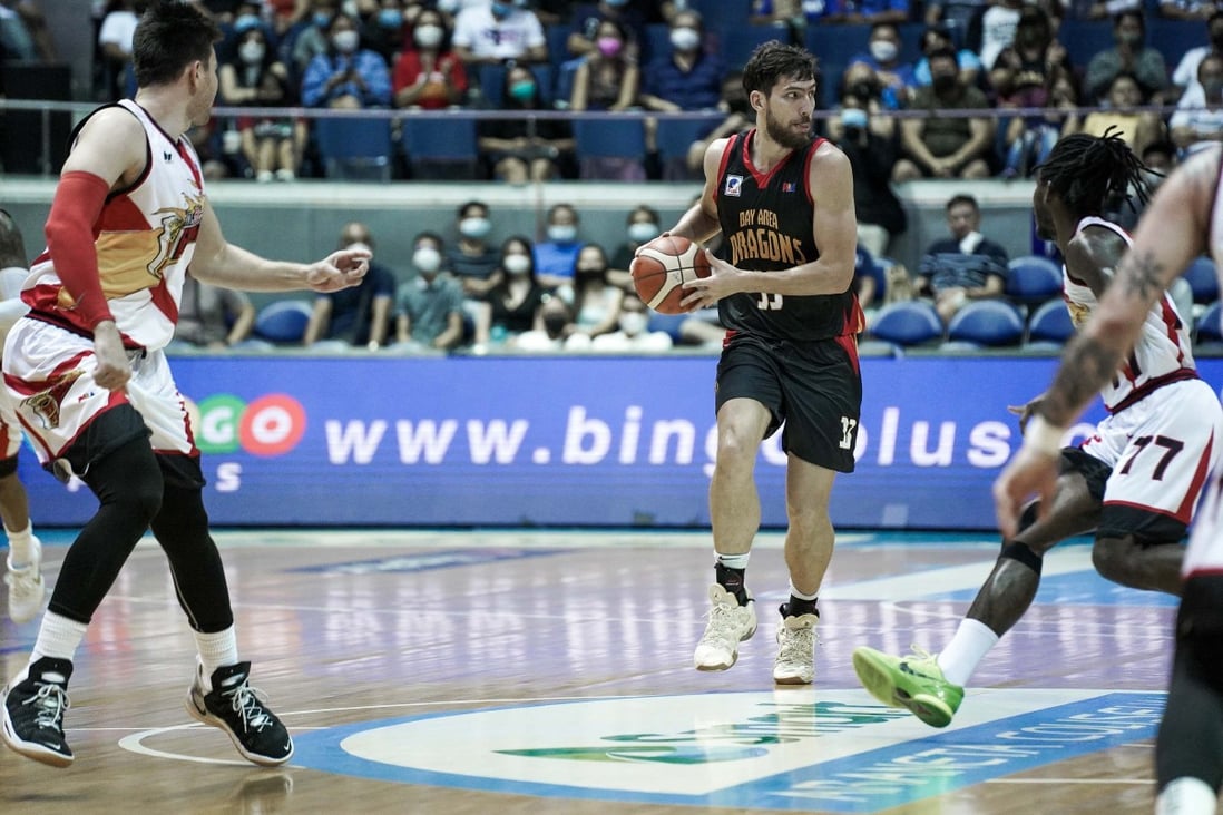 Bay Area Dragons on their way to a 113-87 win over San Miguel Beermen. Photo: EASL
