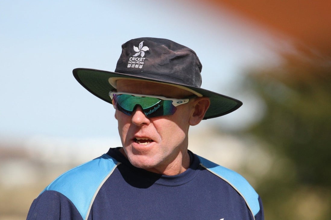 Trent Johnston is leaving his role as Hong Kong cricket coach. Photo: Handout