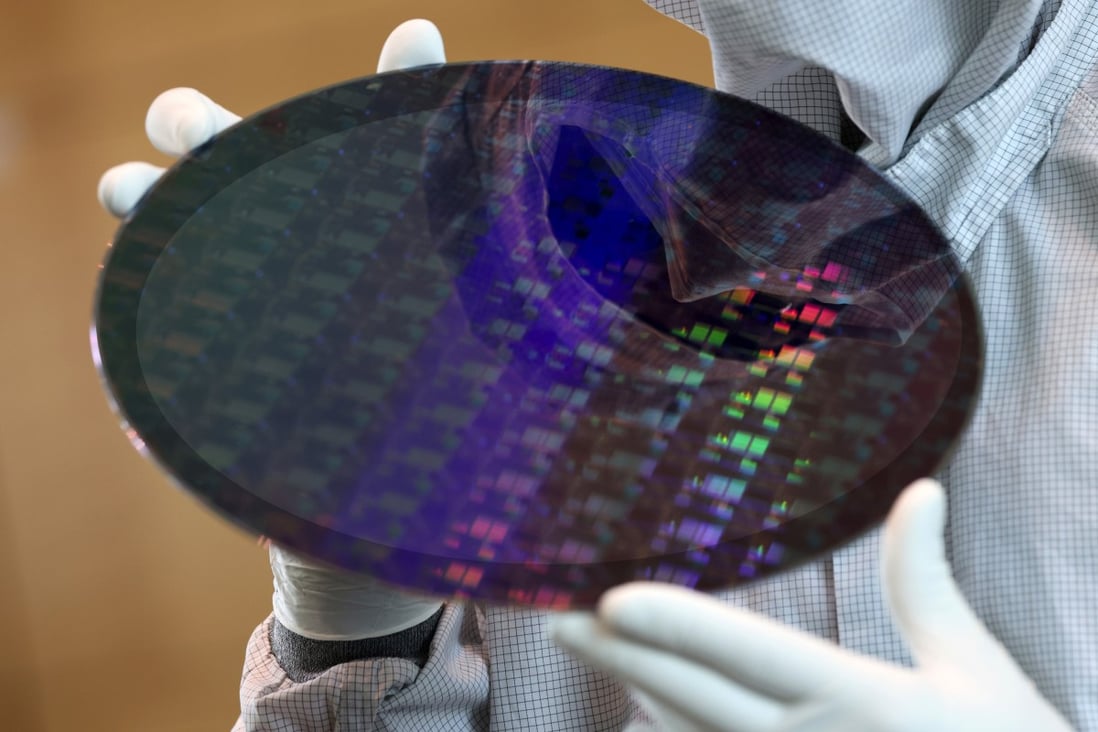 Industrial powerhouses such as Germany, which produce semiconductors and silicon wafers (pictured), may find it’s not easy to fall in line with the US’ new export restrictions on China. Photo: Bloomberg