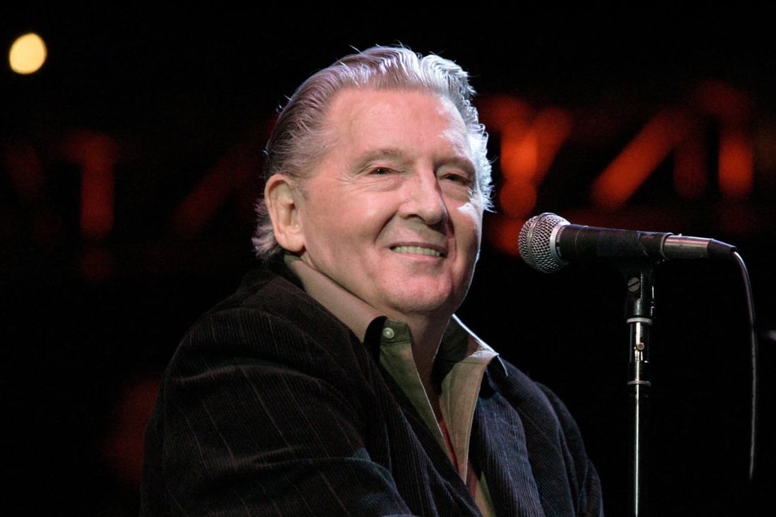 Jerry Lee Lewis performs at the19th annual Bridge School Benefit Concert in Mountain View, California, in October 2005. Photo: Reuters