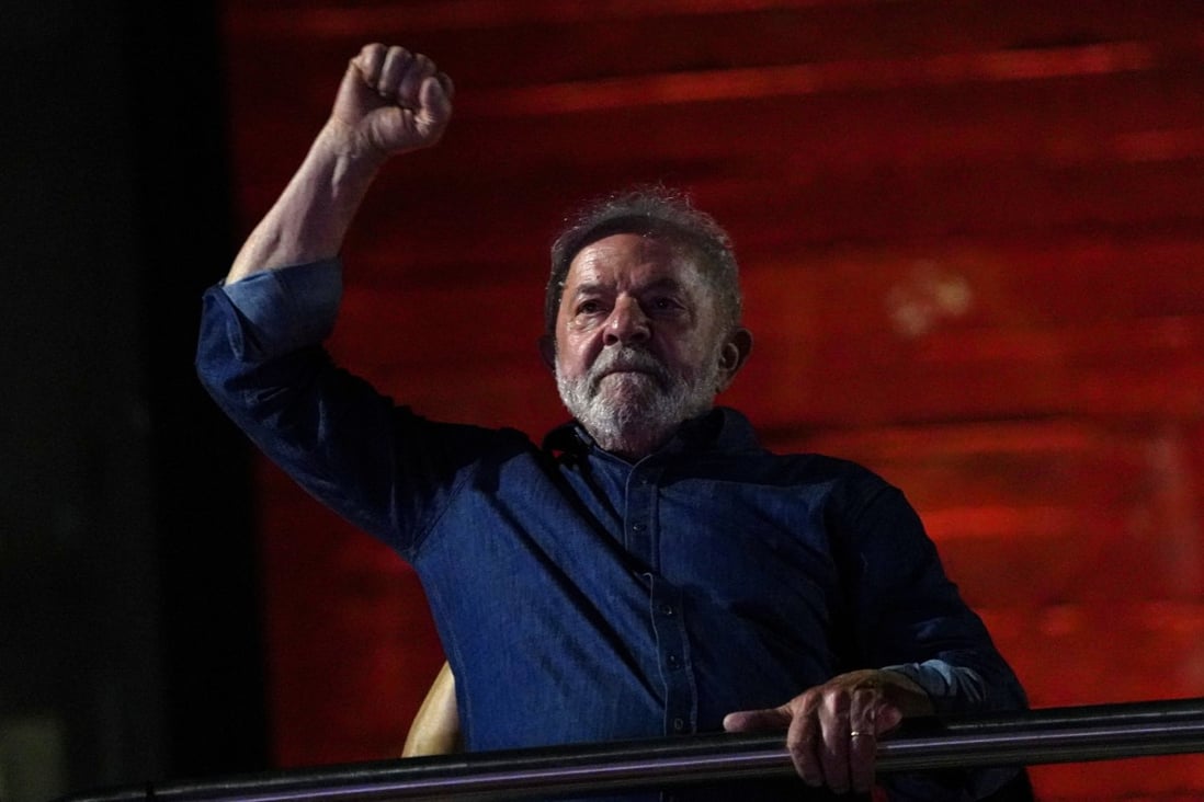 Luiz Inacio Lula da Silva has done it again, 20 years after first winning the Brazilian presidency. Photo: Reuters