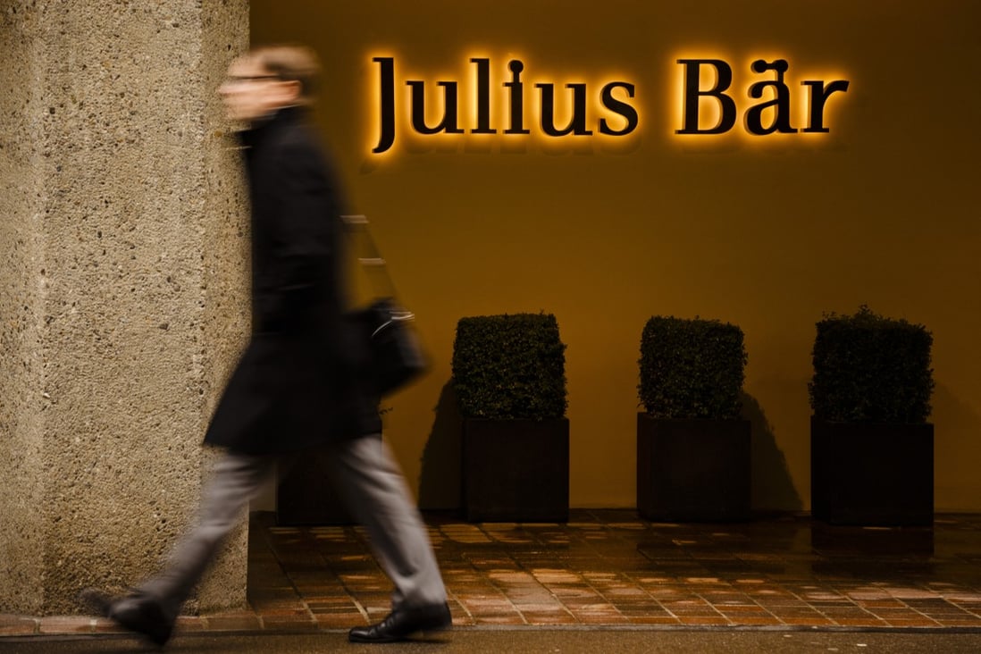 Julius Baer, which is headquartered in Zurich, is the third-largest Swiss lender after UBS and Credit Suisse. Photo: AFP