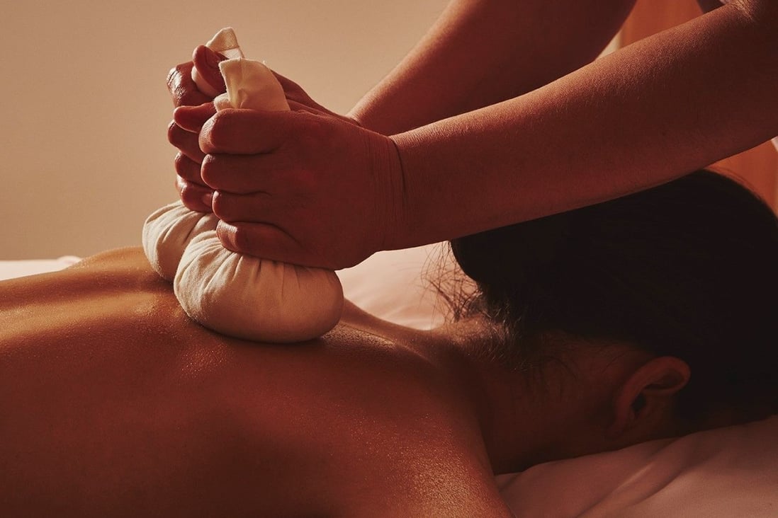 Poultices are used in the Bamboo and Silk Ritual signature treatment at Claridge’s Spa, in London. Photo: Claridge’s Spa