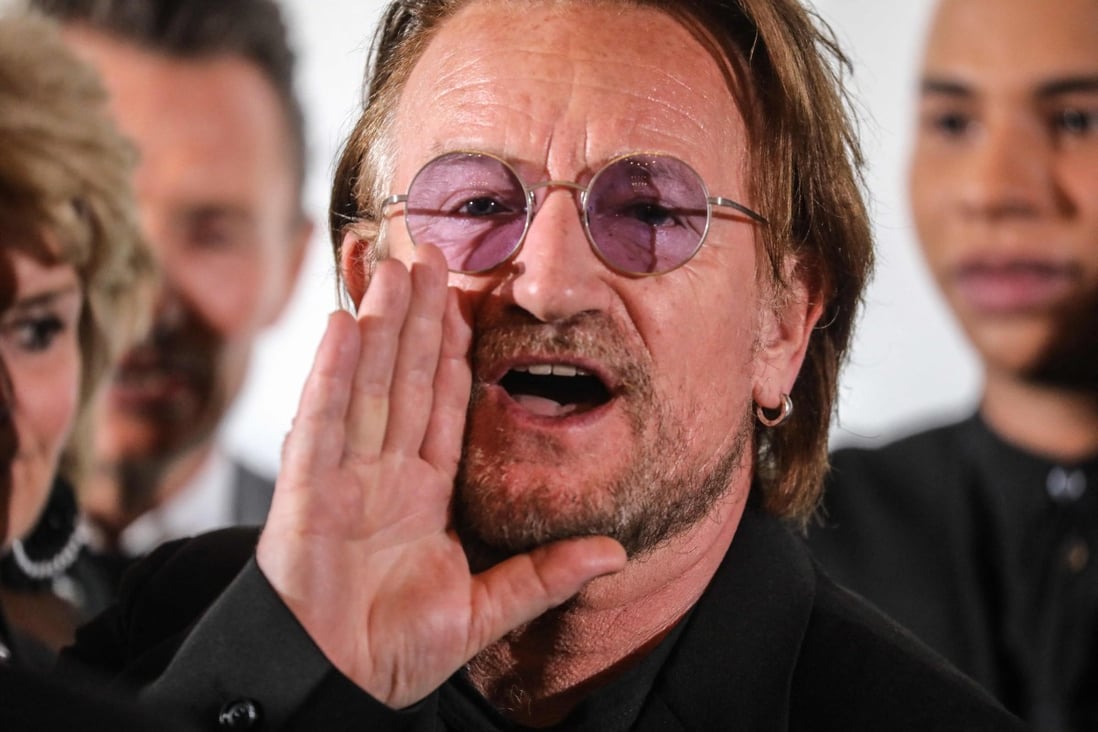 U2 frontman Bono has been tight-lipped about his 2016 heart surgery. Until now. Photo: AFP