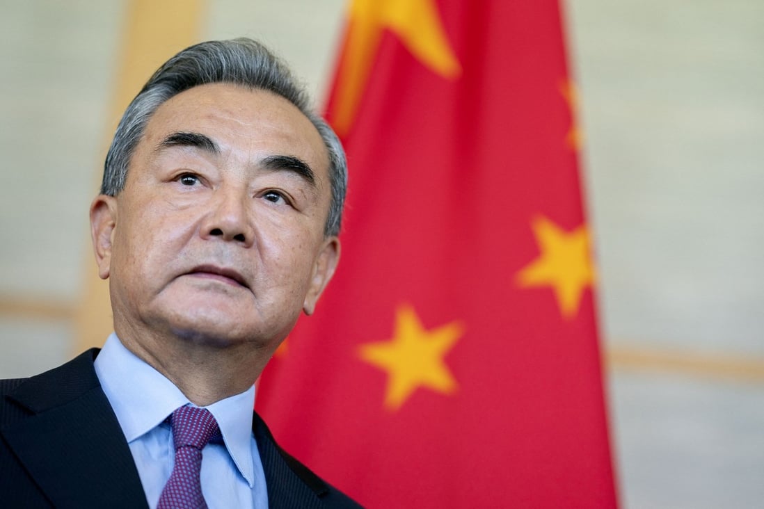 China’s Foreign Minister Wang Yi has told a symposium on maritime cooperation and ocean governance that conflict and disputes must be solved through peaceful methods. Photo: AFP
