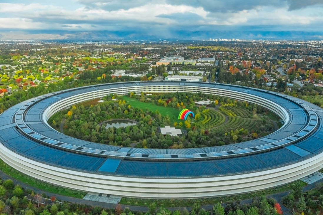 Apple’s headquarters in Cupertino, California, seen on November 12, 2018. Photo: TNS