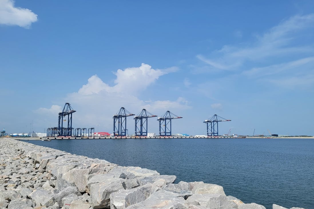 The Lekki Deep Sea Port in Lagos, Nigeria, on Monday. Photo: Xinhua
