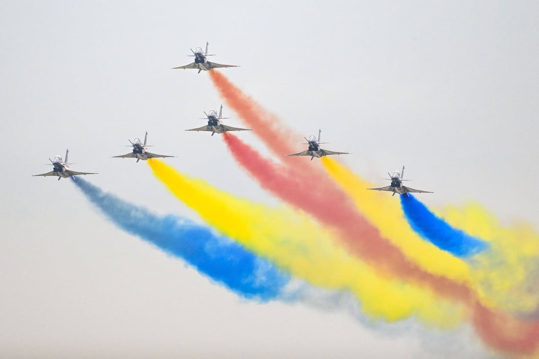 This year’s military display in Zhuhai is less about sales, more about messages, experts say. Photo: AFP