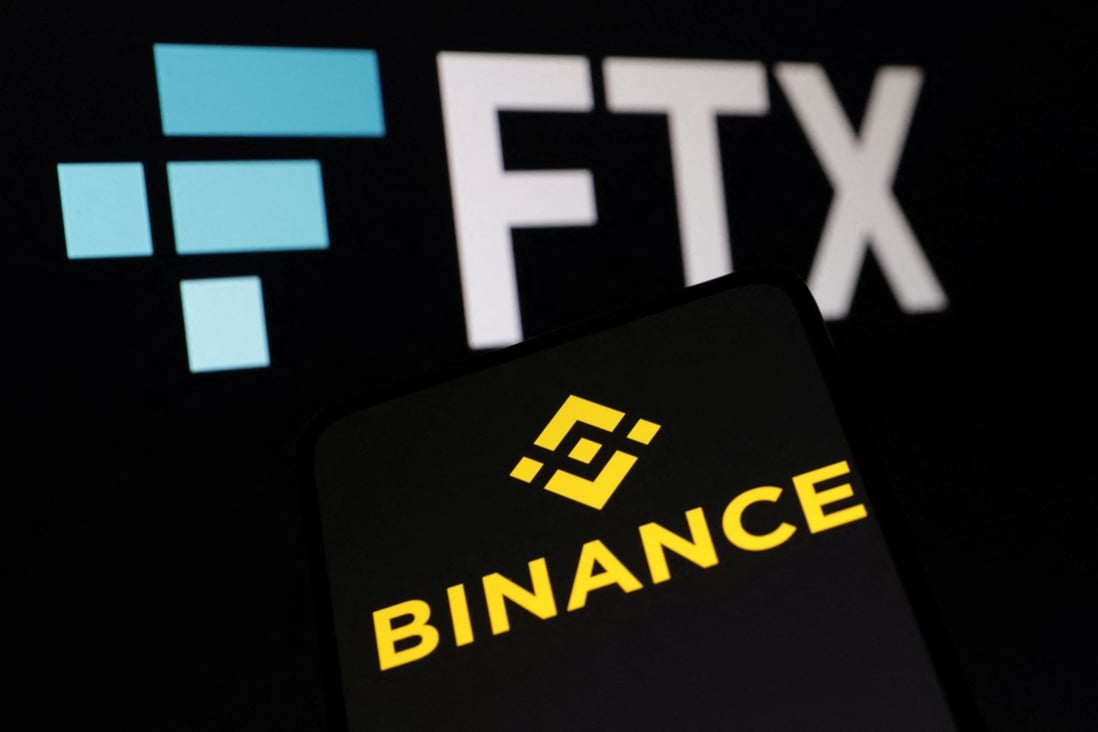 Binance and FTX logos are seen in this illustration photo taken on November 8, 2022. Photo: Reuters