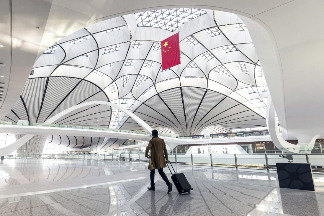 China’s State Council has announced the easing of a number of Covid-19 control measures, including making it easier to travel to the country. Photo: Bloomberg
