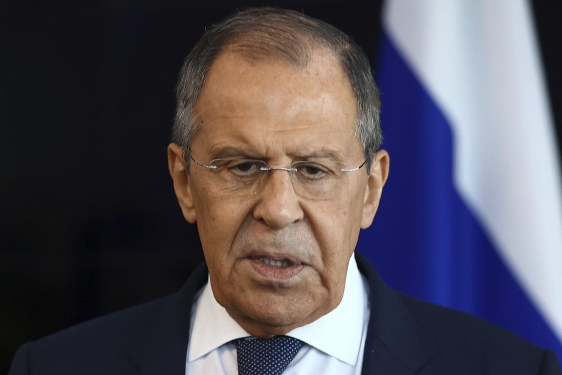 Russian Foreign Minister Sergey Lavrov. Photo: Russian Foreign Ministry Press Service via AP, File