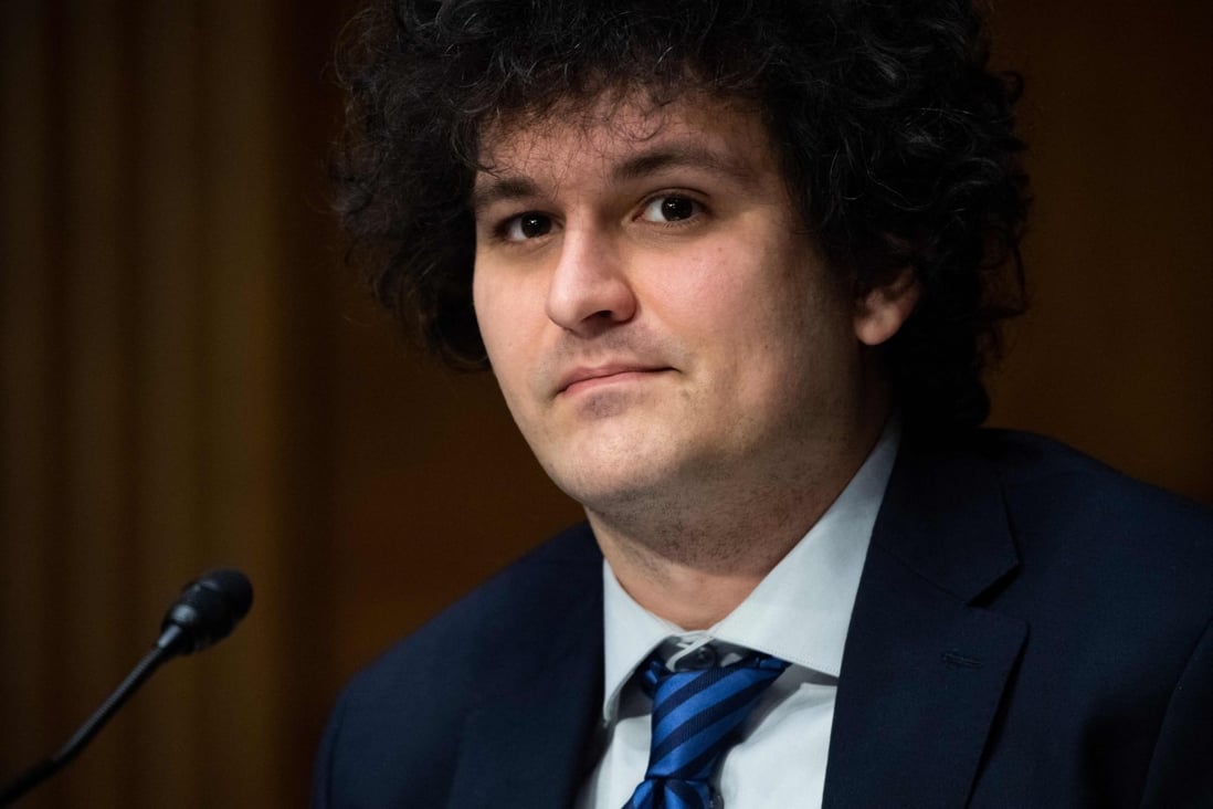Samuel Bankman-Fried, founder and former CEO of FTX, testifies during a Senate Committee on Agriculture, Nutrition and Forestry hearing in Washington on February 09, 2022. Photo: AFP