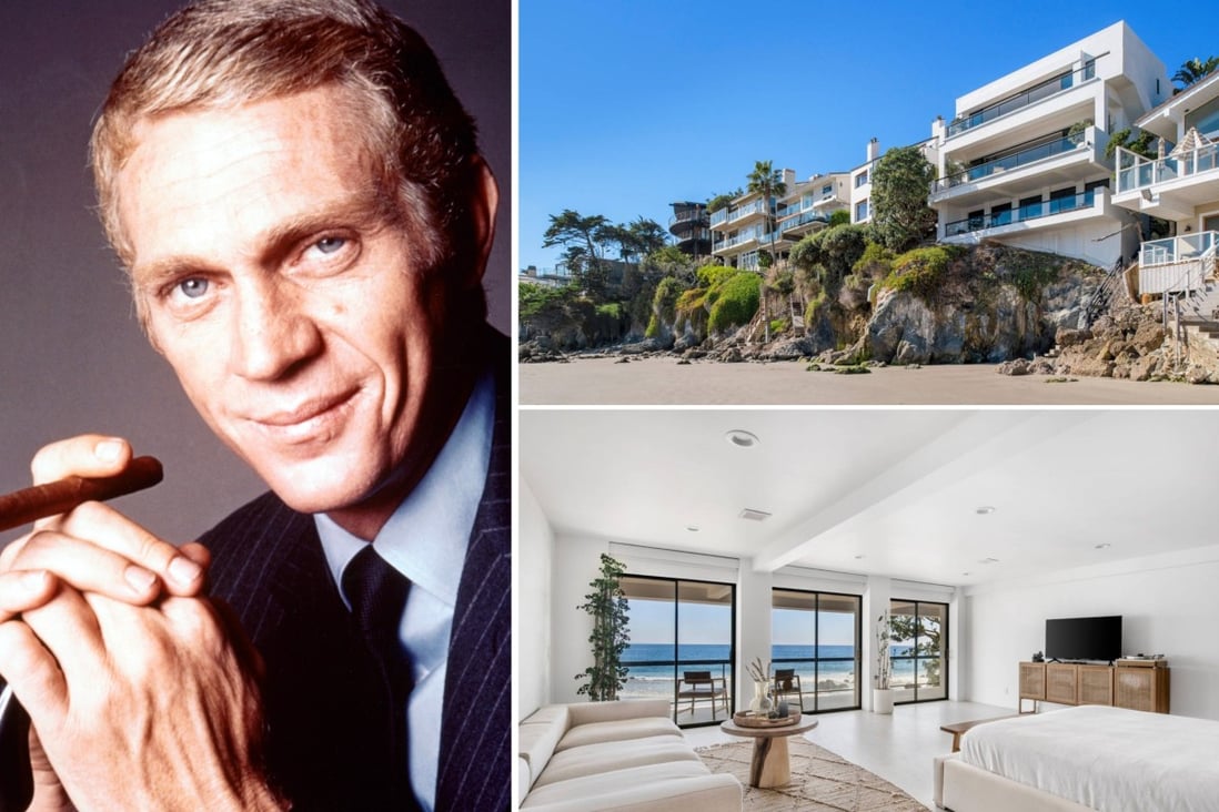 Subsidie eenzaam bijwoord Inside Steve McQueen's ultra-cool US$17 million Malibu home, up for sale:  the late Hollywood icon's idyllic 4-bedroom beach house counts Leonardo  DiCaprio and Miley Cyrus among its neighbours | South China Morning