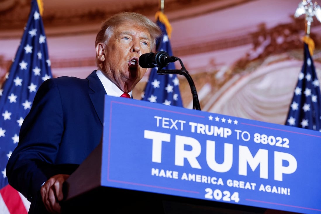 Donald Trump is running for president again in 2025 South China