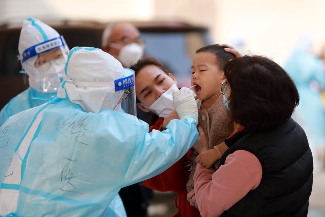 China’s stringent zero-Covid measures have been the pillar of its anti-epidemic strategy, but rising cases appear to be putting it under pressure. Photo: Xinhua