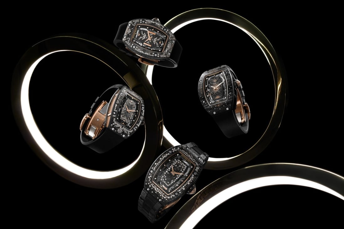 Lighting up the heavens: the four watches in the Richard Mille RM 07-01 Intergalactic collection. Photo: Richard Mille