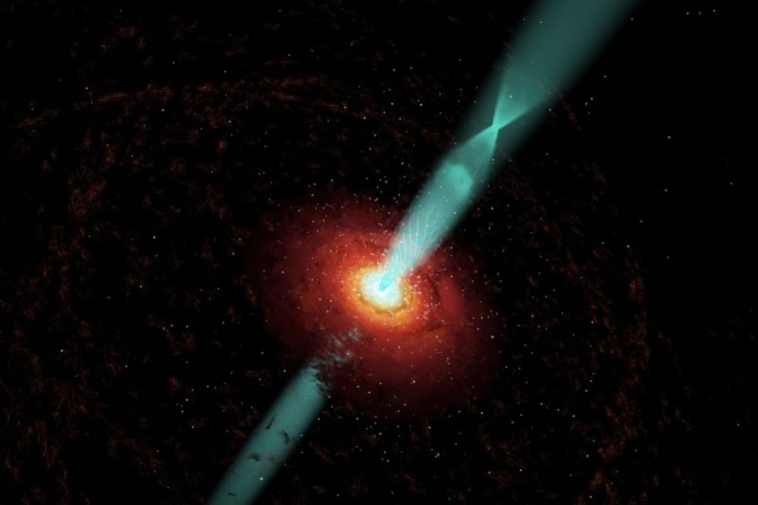 Why do black holes spew particles into space? Scientists say shock