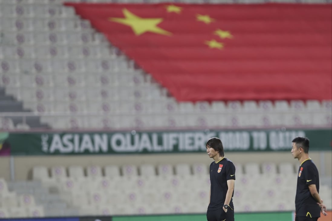 China’s team failed to qualify, but the country is visible at the World Cup finals in Qatar. Photo: AP