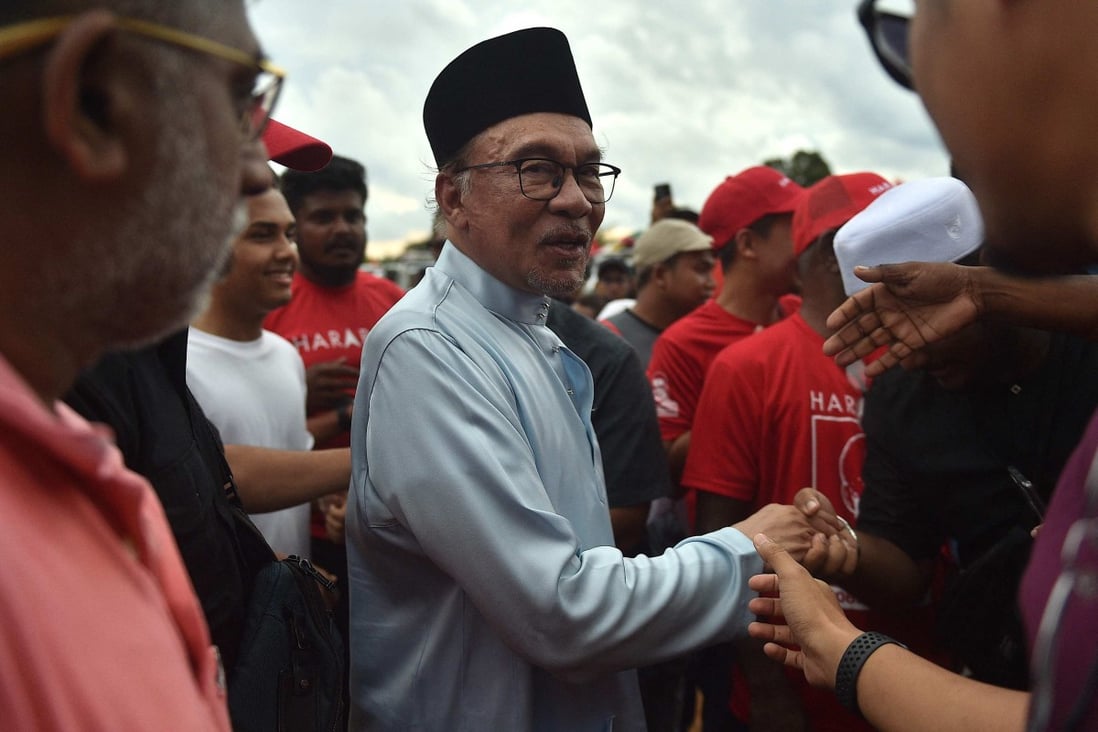 Malaysia’s new prime minister, Anwar Ibrahim. Photo: AFP 